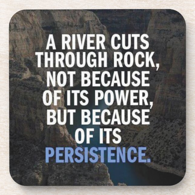 Motivational Words Coaster (Front)