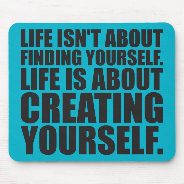 Motivational Words - Create Yourself Mouse Pad (Front)