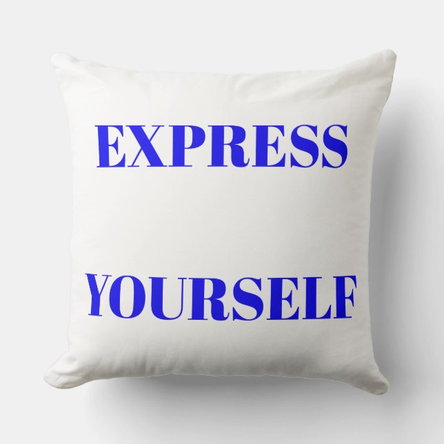 Motivational words ideal inspirational cute design cushion (Front)
