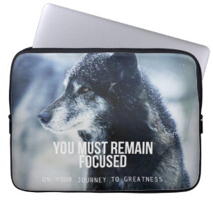 Motivational Words Laptop Sleeve