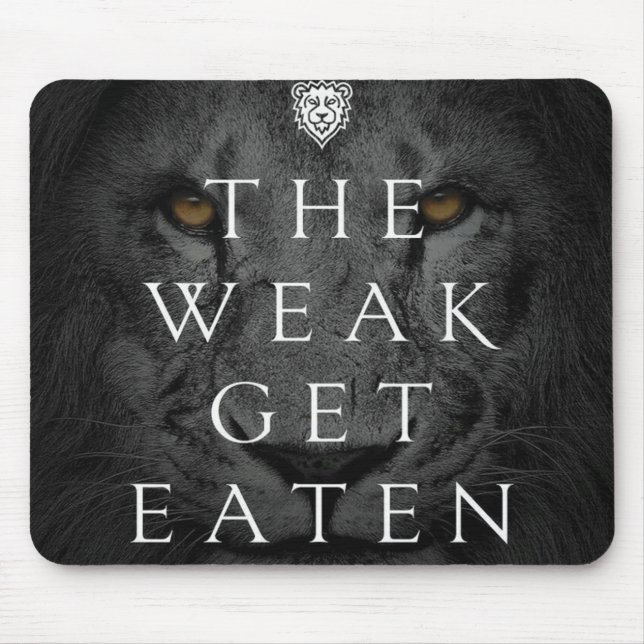 Motivational Words Mouse Pad (Front)