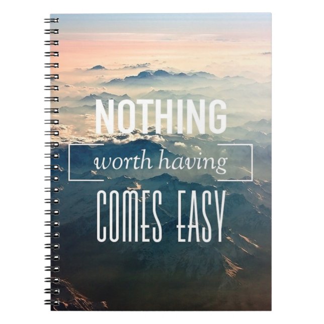 Motivational Words Notebook (Front)