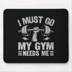 Motivational Workout Fitness Bodybuilding Training Mouse Pad