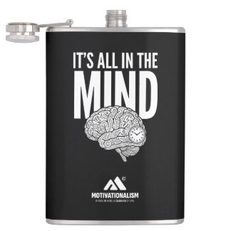 MOTIVATIONALISM© MINDFULLNESS_ HIP FLASK