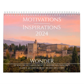 Motivations / Inspirations 2024 Calendar