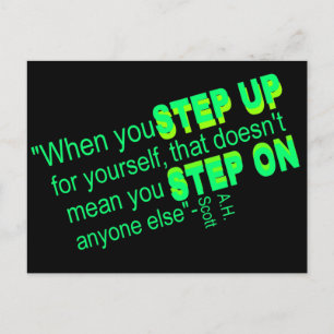 Motivator, Forward Thinker   Postcard