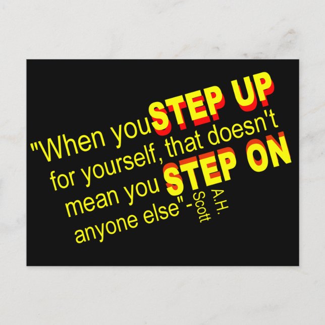 Motivator, Forward Thinker   Postcard (Front)