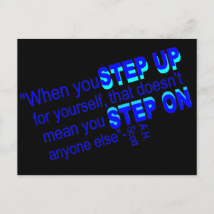 Motivator, Forward Thinker   Postcard