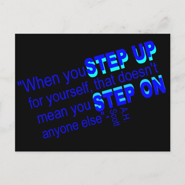 Motivator, Forward Thinker   Postcard (Front)