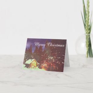 Motive for Christmas winters wonderland Card
