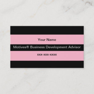 Motives® Cosmetics Distributor Business Card