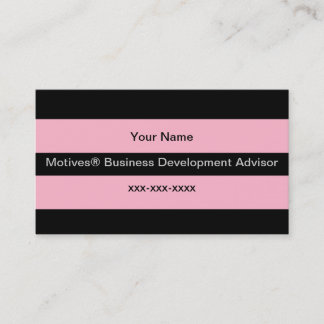 Motives® Cosmetics Distributor Business Card