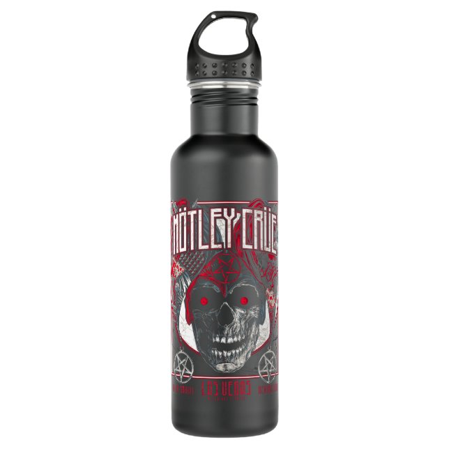 Mötley Crüe 2The Stadium Tour Las Vegas 710 Ml Water Bottle (Front)