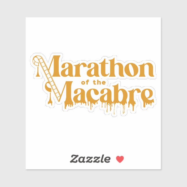 MOTM24 Sticker - Orange Logo on White (Sheet)