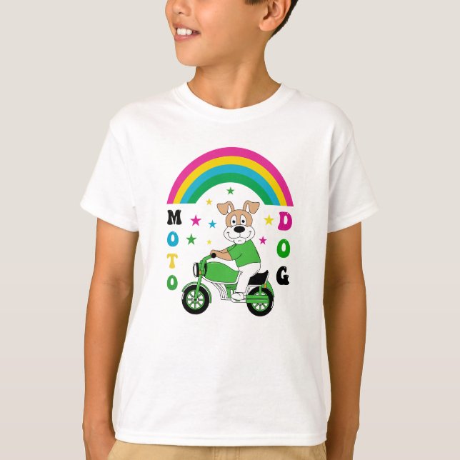 Moto Dog T-Shirt (Front)