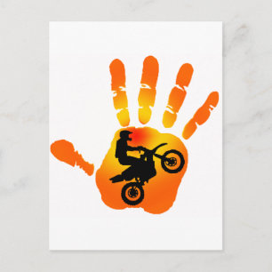 Moto Exhaust Take Postcard
