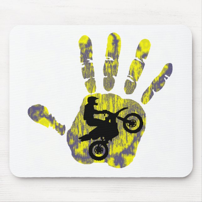 Moto Fresh Paint Mouse Pad (Front)