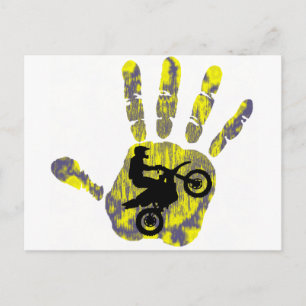 Moto Fresh Paint Postcard