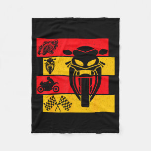 Moto Gp Motorcycle Gp Racing Motorcycles Biker Boy Fleece Blanket