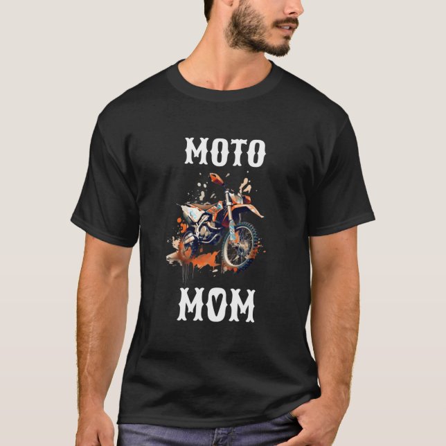 Moto Mom T-Shirt (Front)