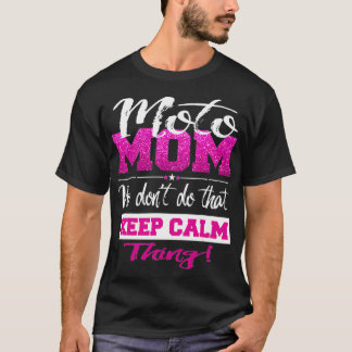 Moto Mum Dirt Bike Funny Motocross Mothers T-Shirt