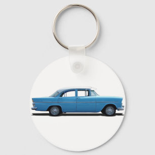 Moto   Vintage Blue Holden Keychain