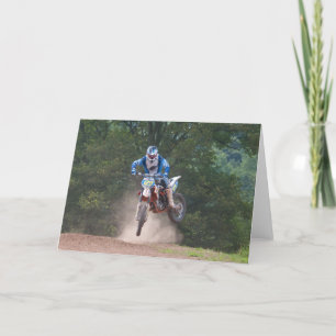 Moto X Greetings Card 4 Motocross