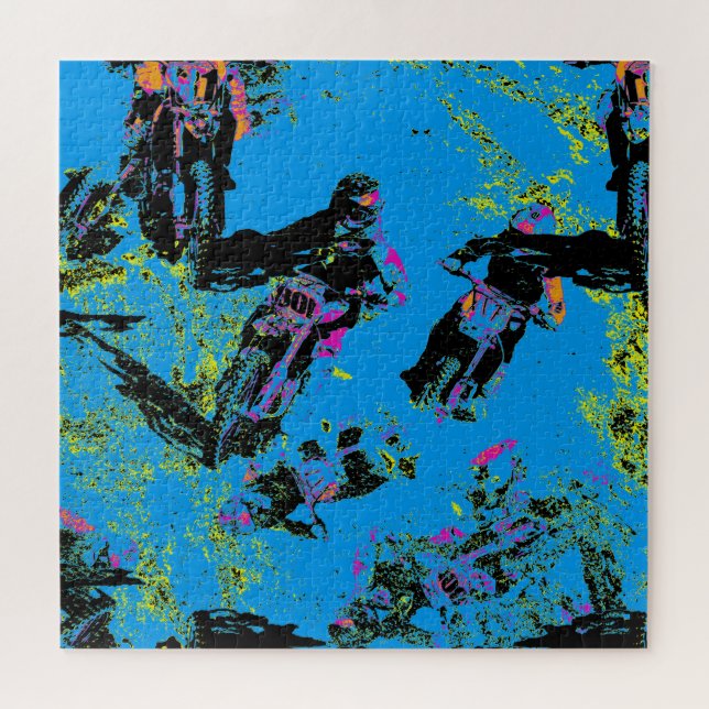 Moto-xing - Motocross Racers   Jigsaw Puzzle (Horizontal)