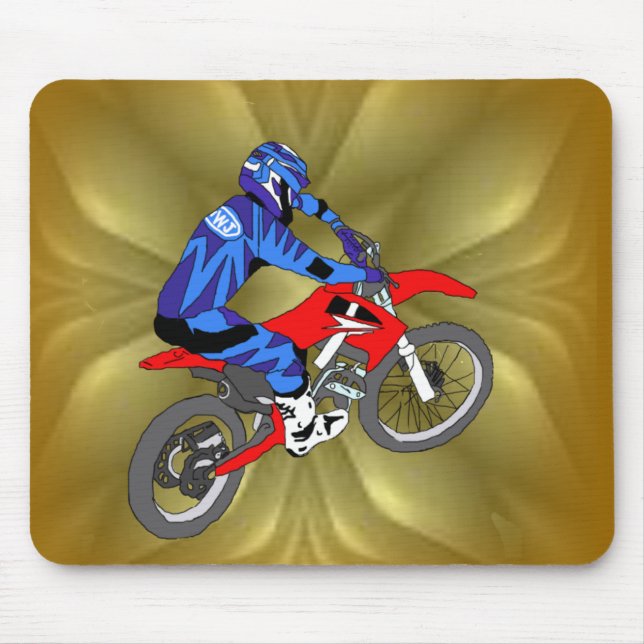 Motocross 202 mouse pad (Front)
