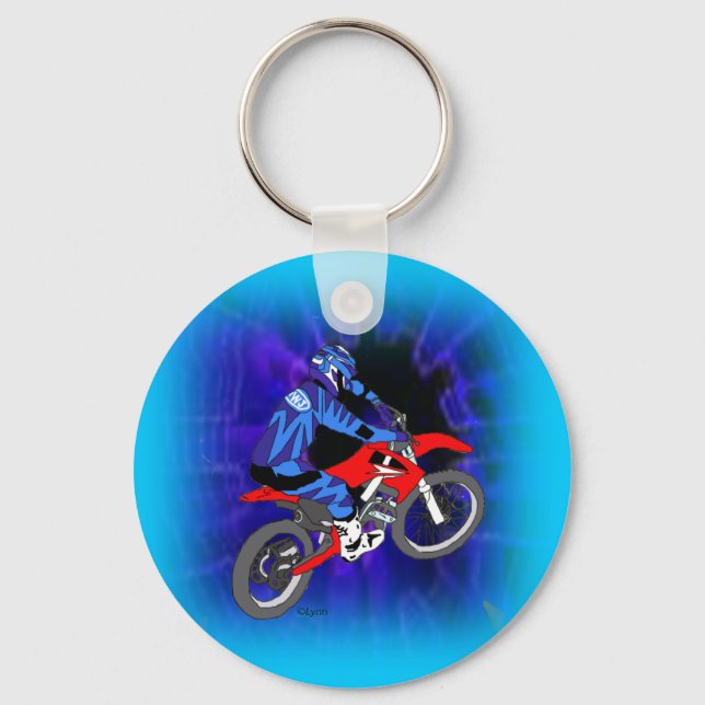 Motocross 203 key ring (Front)