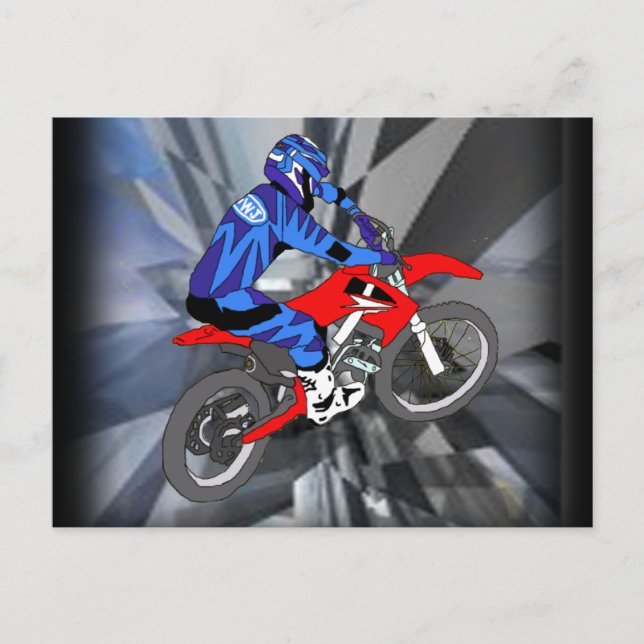 Motocross 204 postcard (Front)