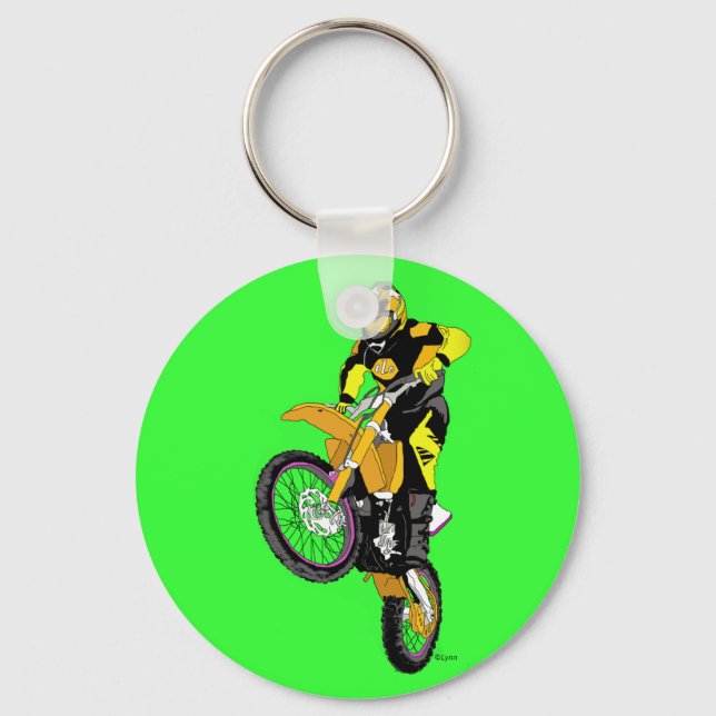 Motocross 400 key ring (Front)