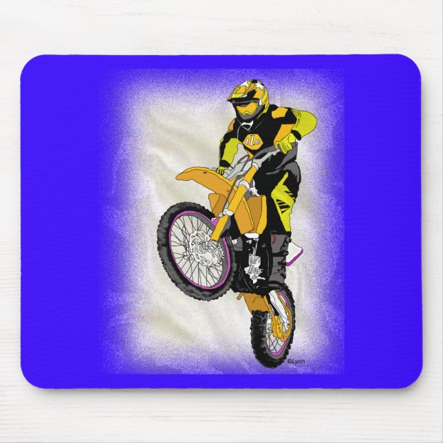 Motocross 410 mouse pad (Front)