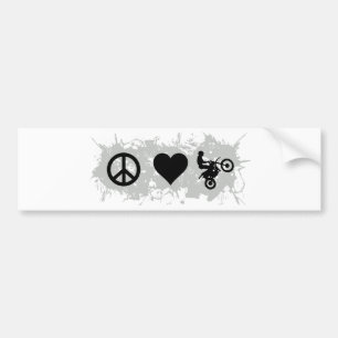 Motocross 4 bumper sticker