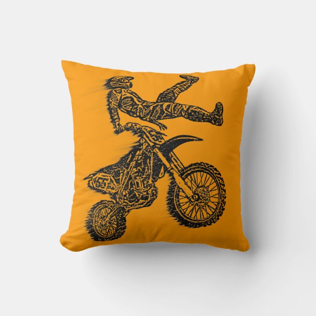 Motocross addict cushion (Front)
