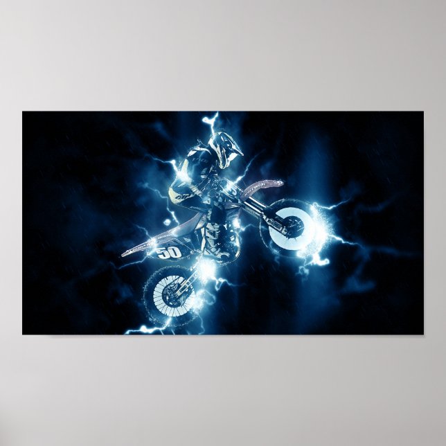 Motocross Art, Motocross Poster (Front)