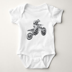 Motocross Baby Bodysuit