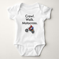Motocross Baby Bodysuit