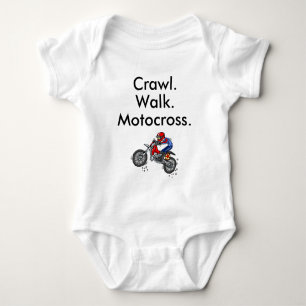 Motocross Baby Bodysuit