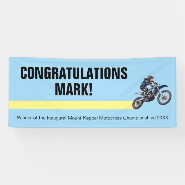 Motocross Banner (Horizontal)