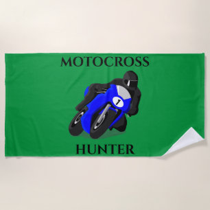 MOTOCROSS beach towel. Towel