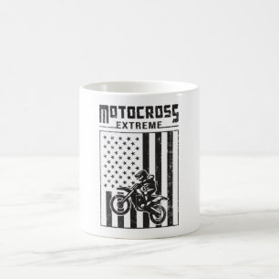 Motocross Biker Dirt Motorcycle Funny Gift Idea Coffee Mug
