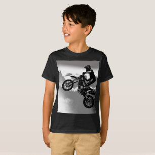 Motocross Biker - Rocky Mountains T-Shirt