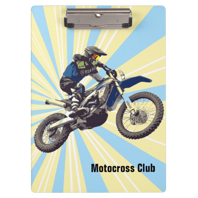 Motocross Clipboard (Front)