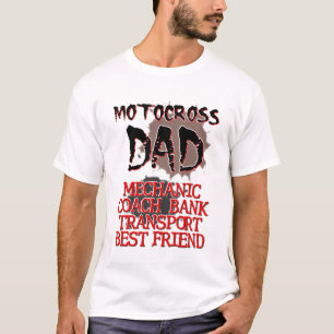 Motocross Dad Dirt Bike T-Shirt