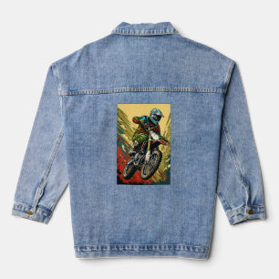Motocross Denim Jacket