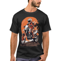 motocross design, dirt bike T-shirt