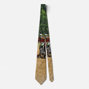Motocross Dirt-Bike Champion Race Tie