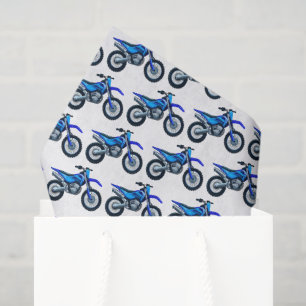 Motocross Dirt Bike Decoupage Tissue Paper