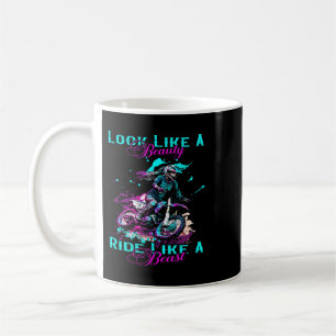 Motocross Dirt Bike Girl 2Look Like A Beauty Ride Coffee Mug